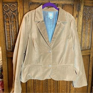 Gold Velvet Blazer Authentic 2000’s Vintage